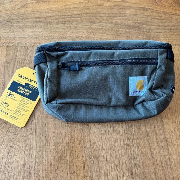 CARHARTT Belt Bag Waist Pack Fanny Pack Crossbody Bag Tarmac - Picture 2 of 14